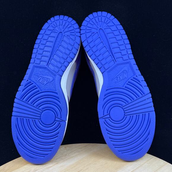 NIKE DUNK LOW_COLLEGE GREY/VIOLET-GRAPE FB9109-007-SIZE 7Y/ 8.5W Sneaker - Picture 10 of 10